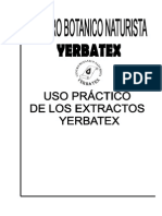 Uso Practico de Extractos Yerbatex