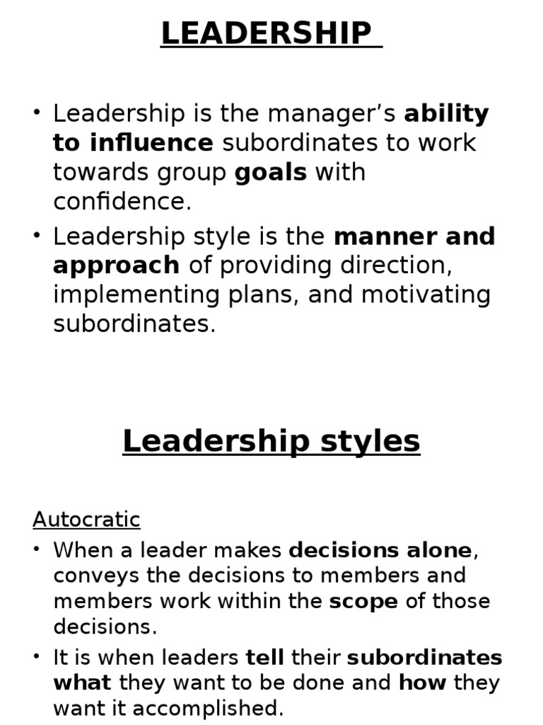 leadership.ppt Social Psychology Leadership
