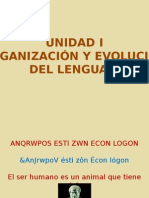 01 Organizacion y Evolucion Del Lenguaje