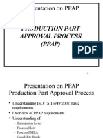 Production Part Approval Process (Ppap)