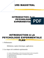 Psychologie Expérimentale