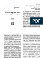 304 - Sousa Santos, Boaventura de (Coord.) - Producir Para Vivir. Los Caminos de La Producción No Capitalista