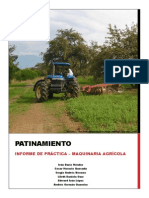 Análisis del patinamiento en tractor agrícola durante labranza primaria