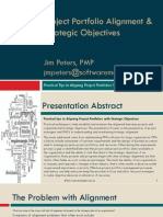 Project Portfolio Alignment & Strategic Objectives (SB)