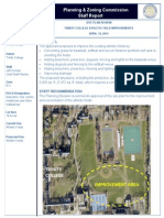 Trinity Athletic Fields Site Plan