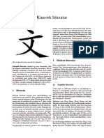 Kinesisk litteratur