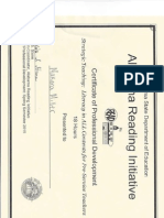 ARI Training Certificate