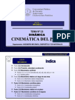 Tema 13 Cinematica Del Punto