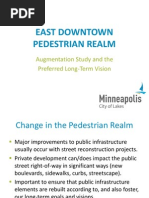 Downtown East Pedestrian Realm - Presentation