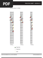 18 Major Scale in 3rds