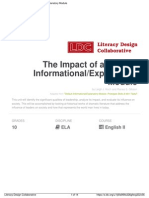The Impact of A Leader Informational Explanatory Module