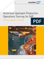 Accenture Upstream Production Operations Sap Training