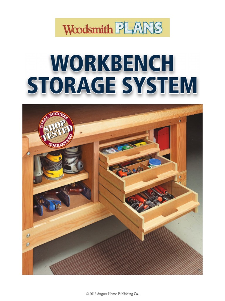 Workbench Storage System | PDF | Cabinetry | Framing (Construction)