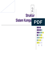 SO - BAB 2 - Struktur Sistem Komputer