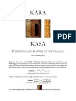 KARA KASA the Origin and Nature of the Chakra