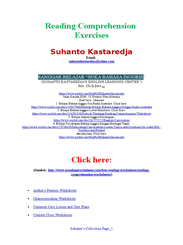 Worksheets Inferential Questions Worksheets reading comprehension exercises multiple choice