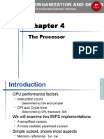 The Processor: The Hardware/Software Interface 5
