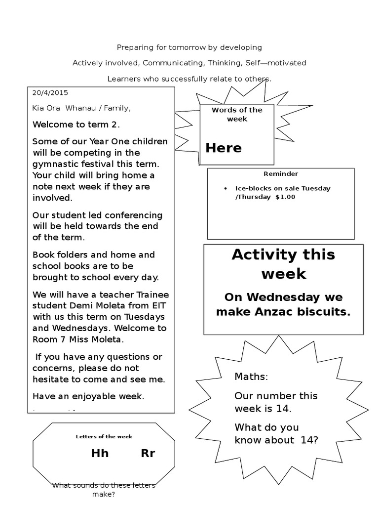Week 1 TM 2 2015 | PDF