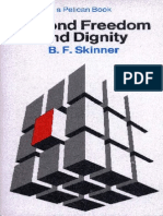 Beyond Freedom & Dignity 1971 BF Skinner