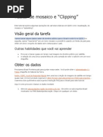 Raster de mosaico e “Clipping” - QGIS