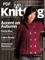 Download Creative Knitting September 2011 by Marija Kran SN262425826 doc pdf