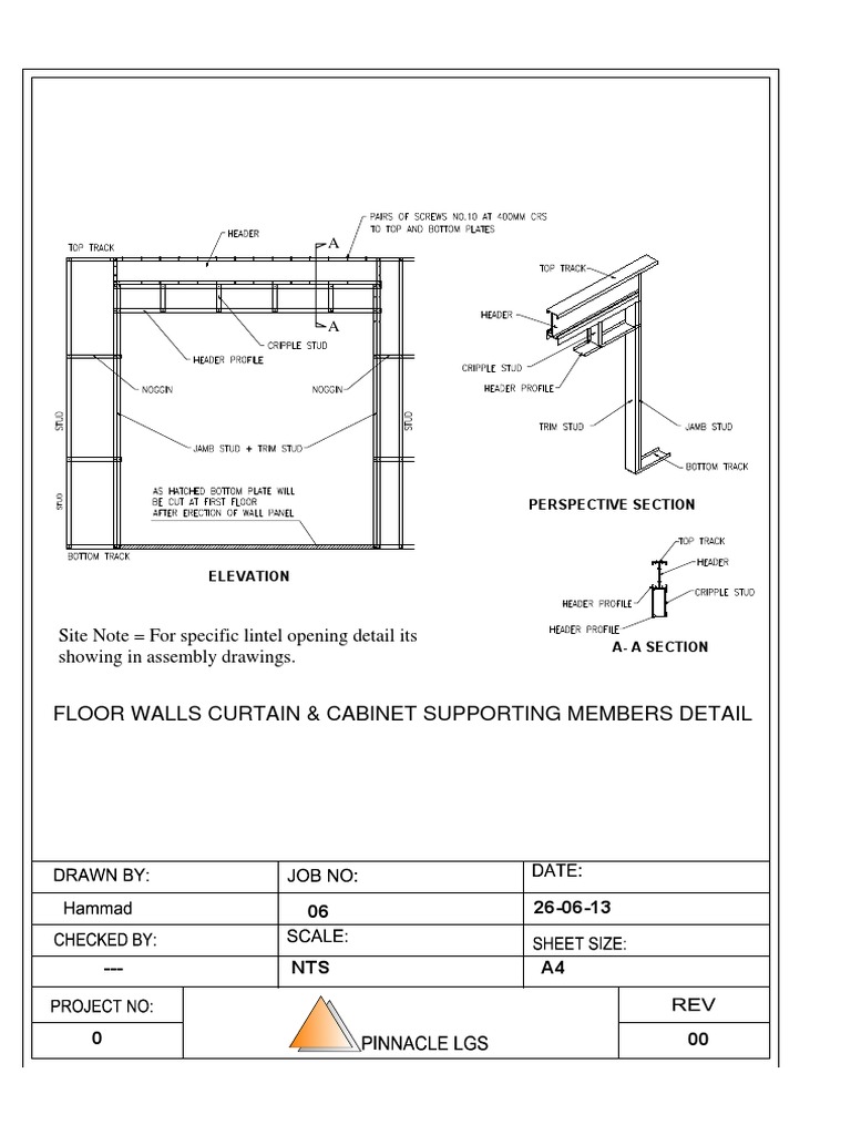 Elevation and Section Details | PDF