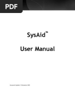 Download SysAid User Manual by ramikilany SN26243227 doc pdf