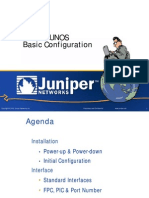 Junos Basic Configuration