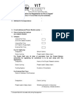 Application For PHD Registration