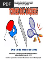 Torneio Duo Raquetes 14-15