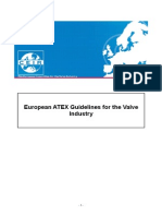 European ATEX Guidelines for the Valve Industry