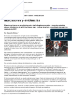 Indicadores y Evidencias Sobre La Pobreza Por a Rofman