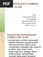 Inventarisasi Sumber Daya Alam