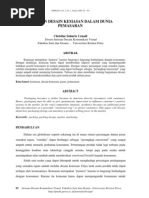 Download Peranan Desain Kemasan Dalam Dunia Pemasaran by sonnyfajar SN26244191 doc pdf