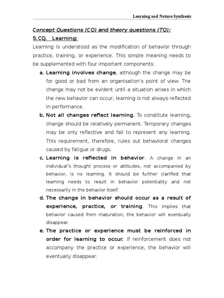 Understanding Learning Theories | PDF | Classical Conditioning ...