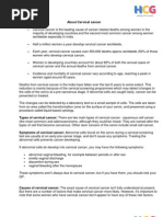 Download Cervical Cancer by jinoop SN26244575 doc pdf