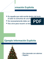 Información Explícita e Implícita