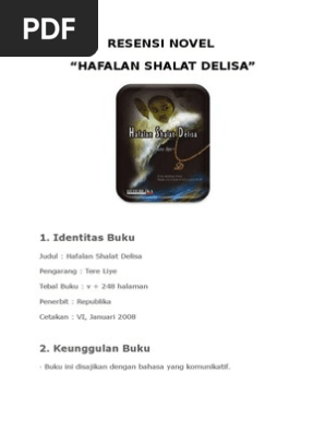 Resensi Novel Hafalan Shalat Delisa Pigura