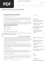 Download Dynamics AX 2012 Year-End Checklist by Hasna Hassan Annacot SN262450380 doc pdf
