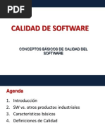 Conceptos básicos de calidad de software