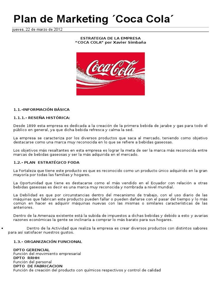 Coca-cola future plans image