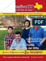 Informativo TX 24ava Edicion Abril 2015 2do. Aniversario PDF FINAL 1