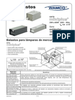 Equipos Wamco para Hqi 400 W y Lamparas Lejanas 220165