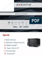 Blade System OverView - HP-Dell-Cisco