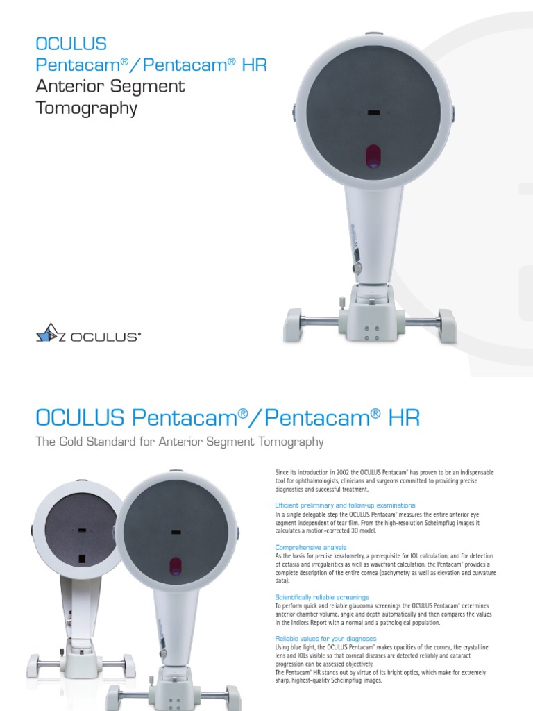 Pentacam En | Cornea | Ophthalmology