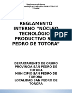 1.- Reglamento Interno Ntp San Pedro de Totora