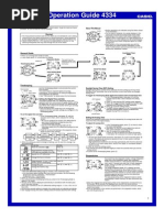 Manual Reloj Casio EFA-119