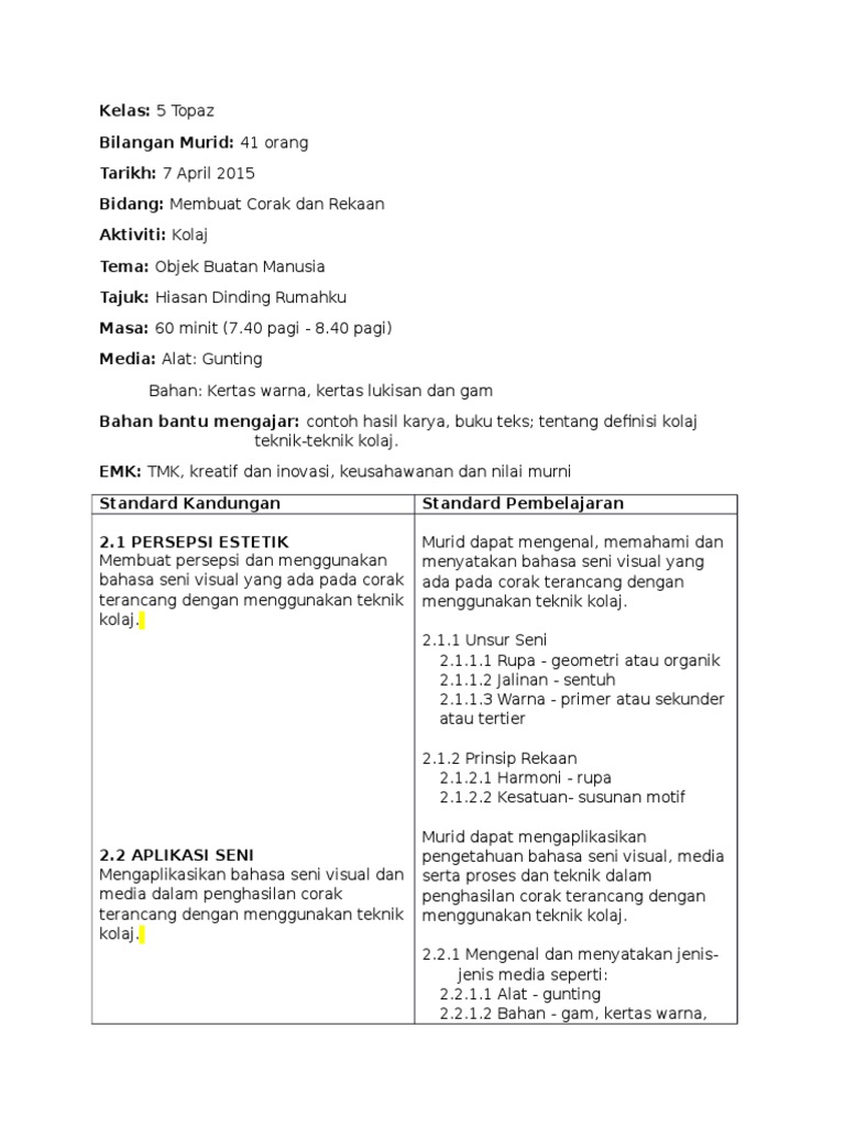 Rph Psv Tahun 5 Kolaj Pdf