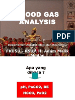 Blood Gas Analysis: FKUSU - RSUP. H. Adam Malik Medan