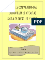 Análisis CoAnálisis Comparativo Del Curículo de Ciencias Sociales LOE-LOMCEmparativo Del Curículo de Ciencias Sociales LOE-LOMCE